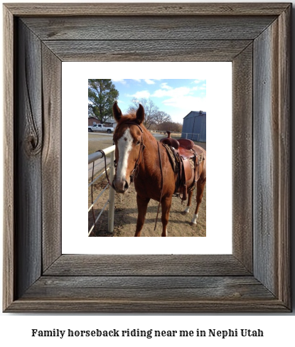 family horseback riding near me in Nephi, Utah